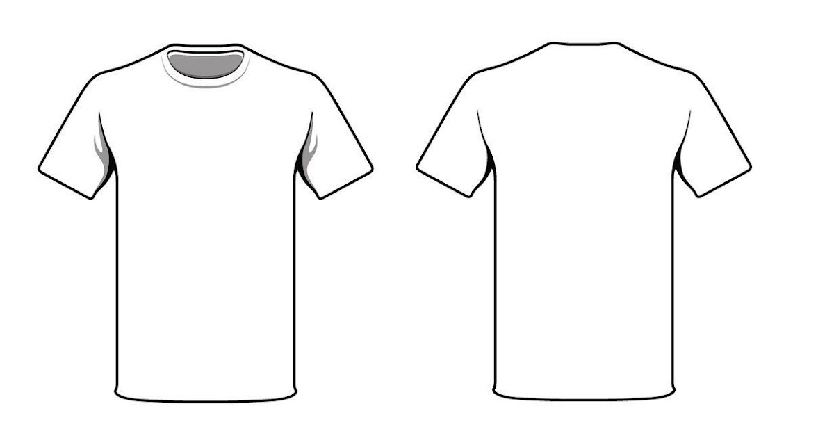 Gambar Baju Hitam Polos Vector - BAJUKU