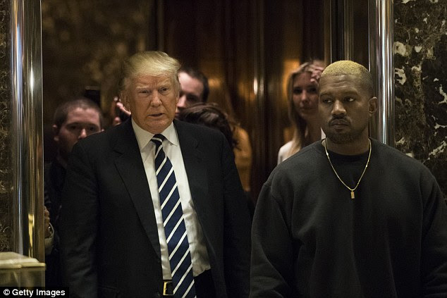 Saraiva ao Yeezy: O ícone do rap teve uma audiência com o agora-presidente Donald Trump o mês passado na torre do triunfo em NYC