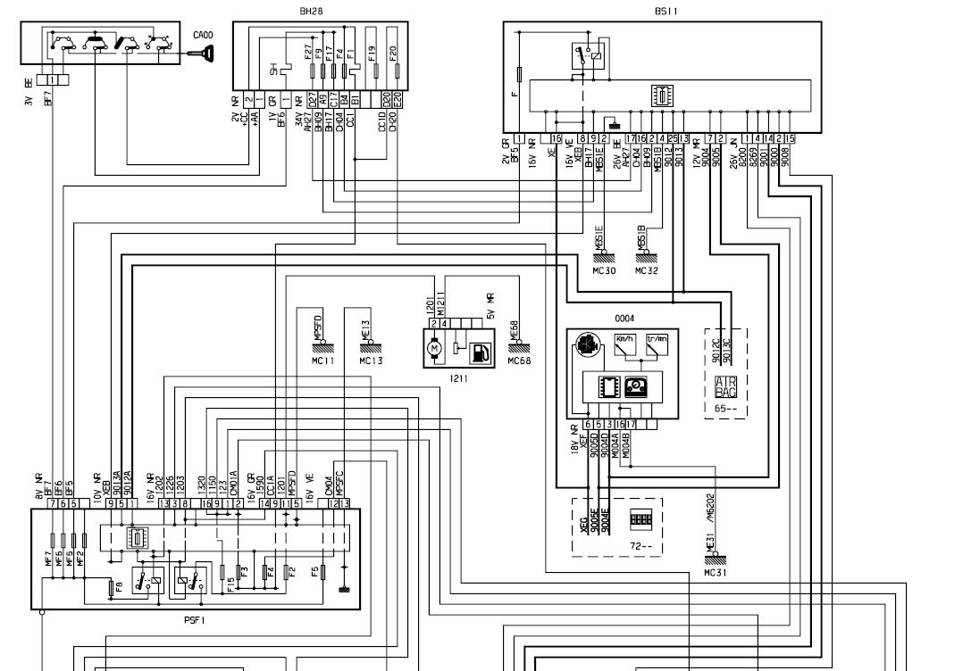 Citroen Berlingo 2007 Wiring Diagram