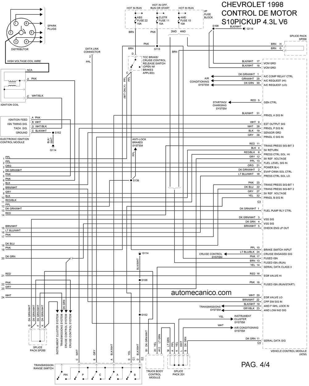 21 New Chevy S10 Radio Wiring Diagram