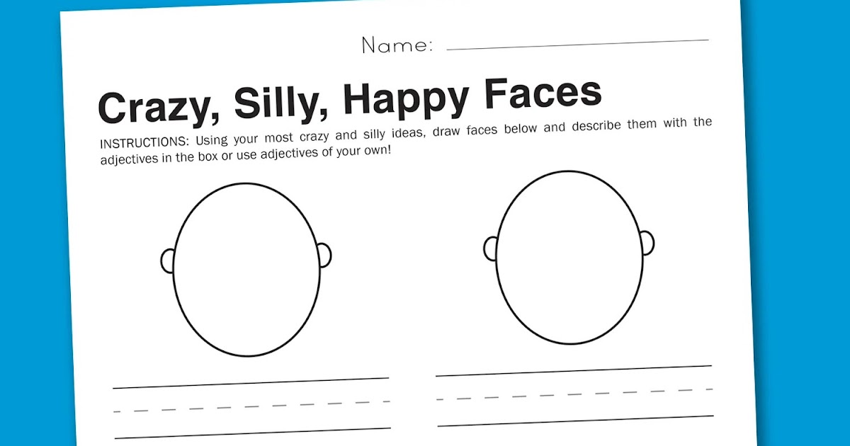 Face Worksheet For Kindergarten / All About Me Preschool Activities
