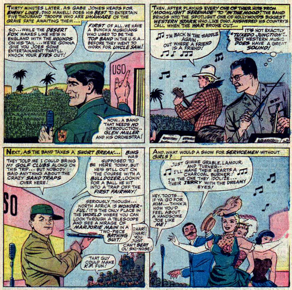 Also appearing: Mlle. Marie, G.I. Robot, the Viking Commando, and the Creature Commandos!