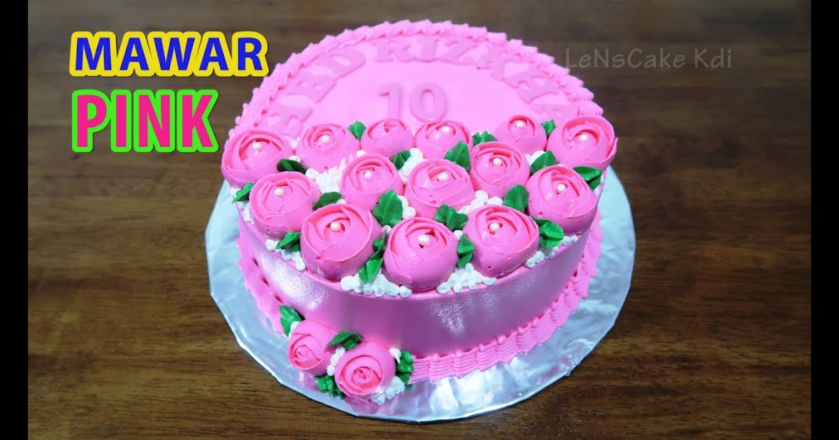 Paling Populer 22+ Gambar Kue Ulang Tahun Bunga Mawar Gambar Bunga HD