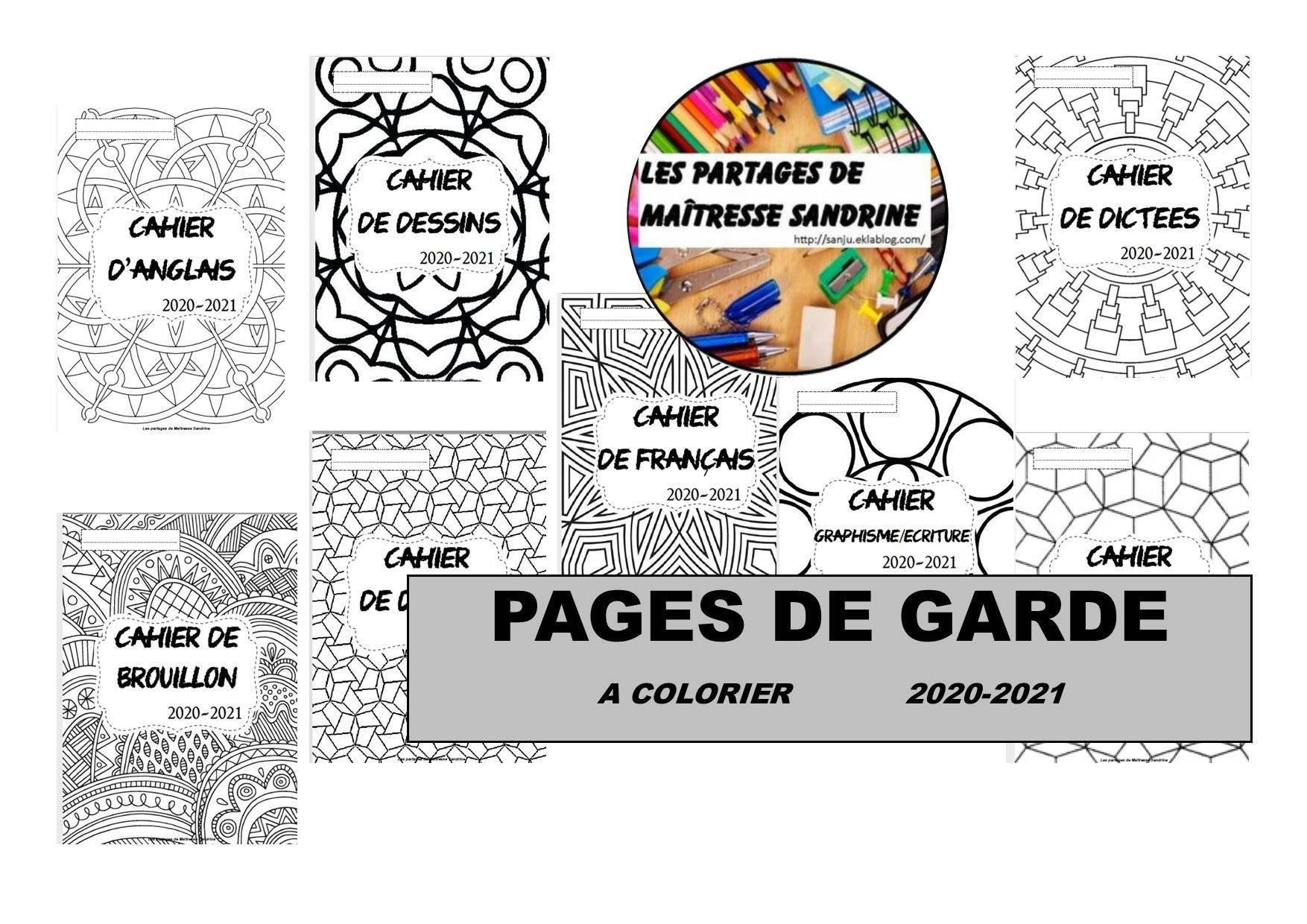 Cahier D'écrivaon Page De Garde Page de garde cahier d'écrivain 2019 2020 233884