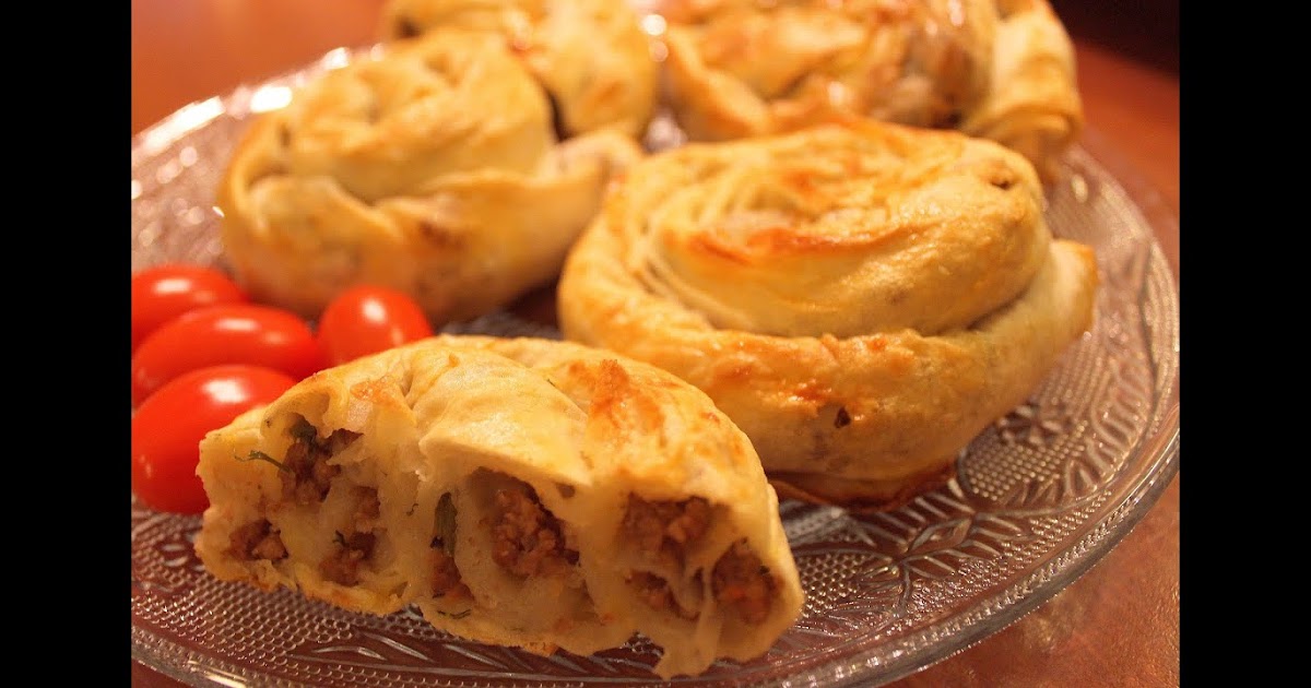 Yemek Tarifi KIYMALI GÜL BÖREĞİ TARİFİ