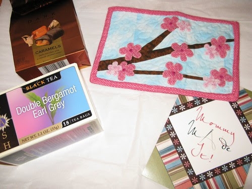 Mug Rug Swap, Rec'd!!!!!