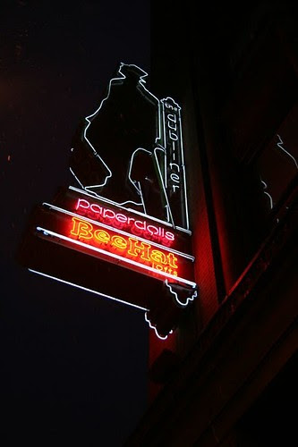 Washington Avenue neon