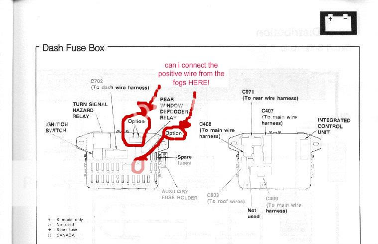 Honda Crx Fuse Diagram - Wiring Diagrams