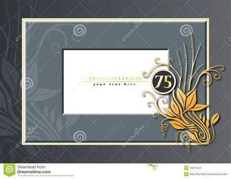 75th Anniversary Stock Images Image: 13911054 75th Anniversary Stock Images Image: 13911054