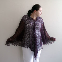 rose trellis shawl 7