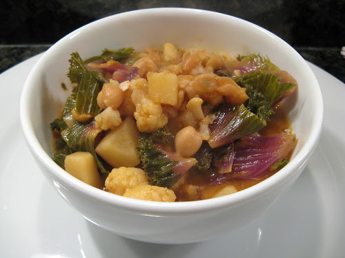 Chickpea Stew with Coconut Milk
