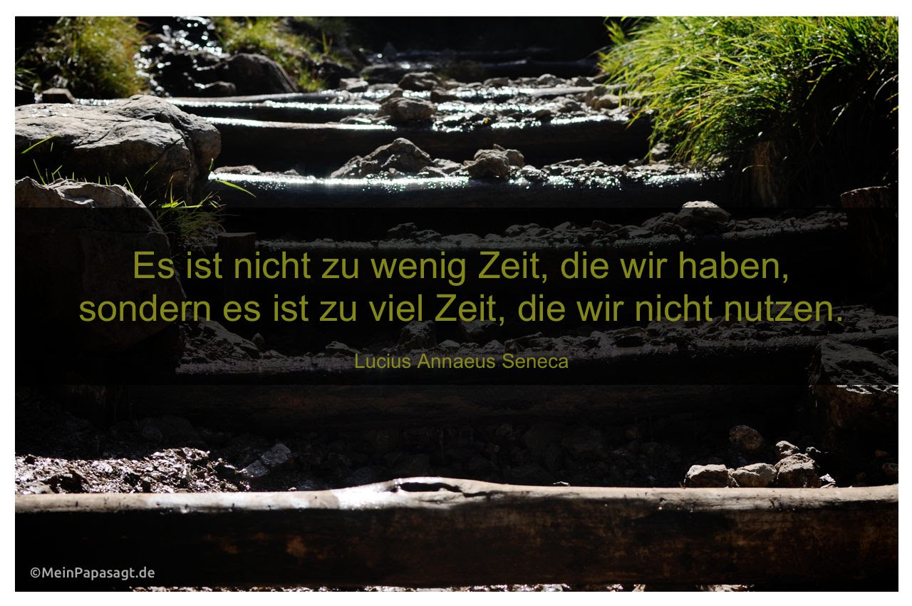 Seneca Zitate Zeit zitate das leben