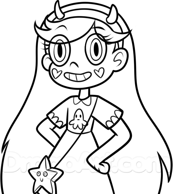 List Of Star Butterfly Coloring Pages