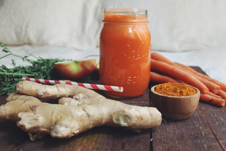 Turmetic Ginger Carrot Juice
