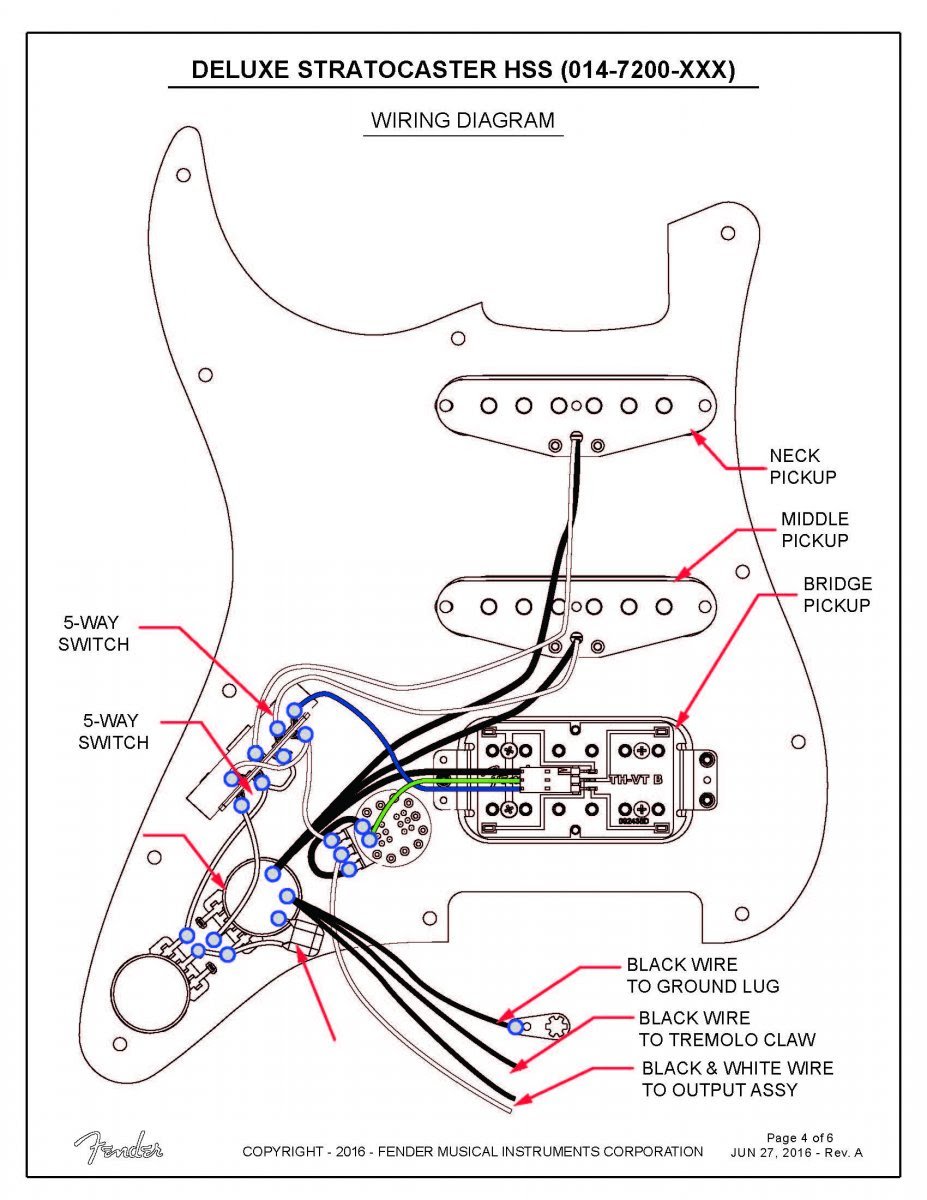 Fender Strat Three Way Switch Wiring Diagram