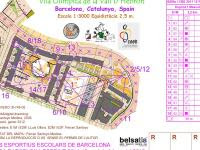 Map from sprint training in Barcelona