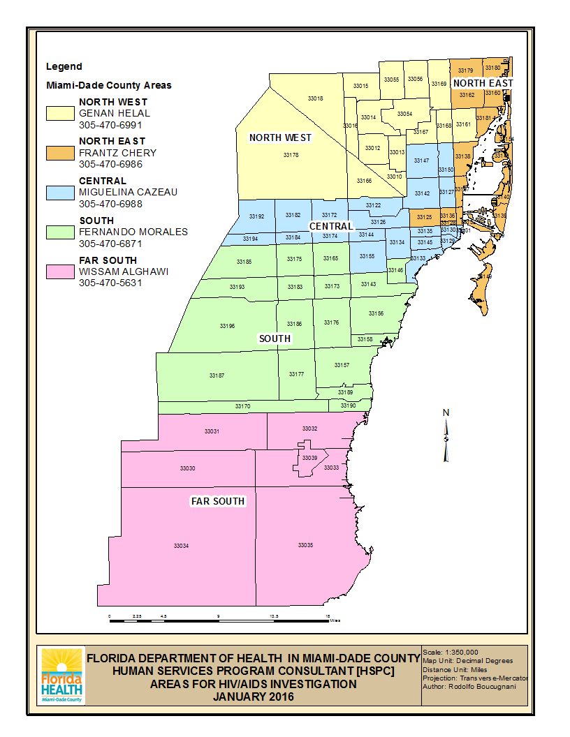 miami dade county zip codes map - maping resources