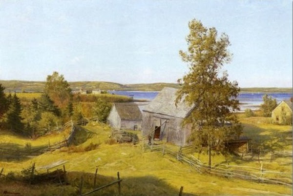 Old Barns, Mahone Bay, Nova Scotia