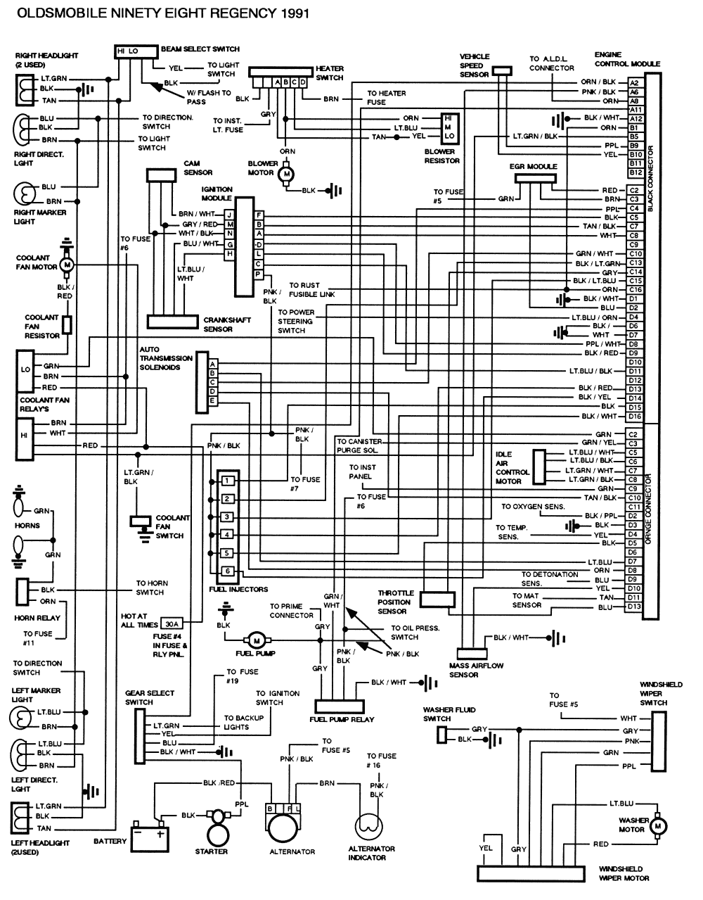 1989 Buick Wiring Diagram