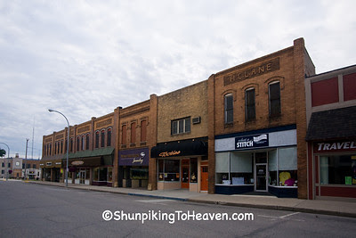 Downtown Sheldon, O'Brien County, Iowa