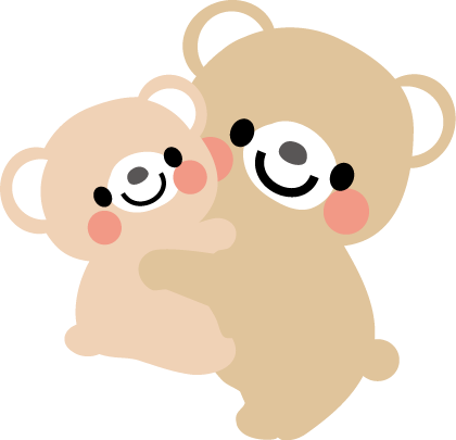 動物画像無料 新鮮なイラスト ハグ かわいい