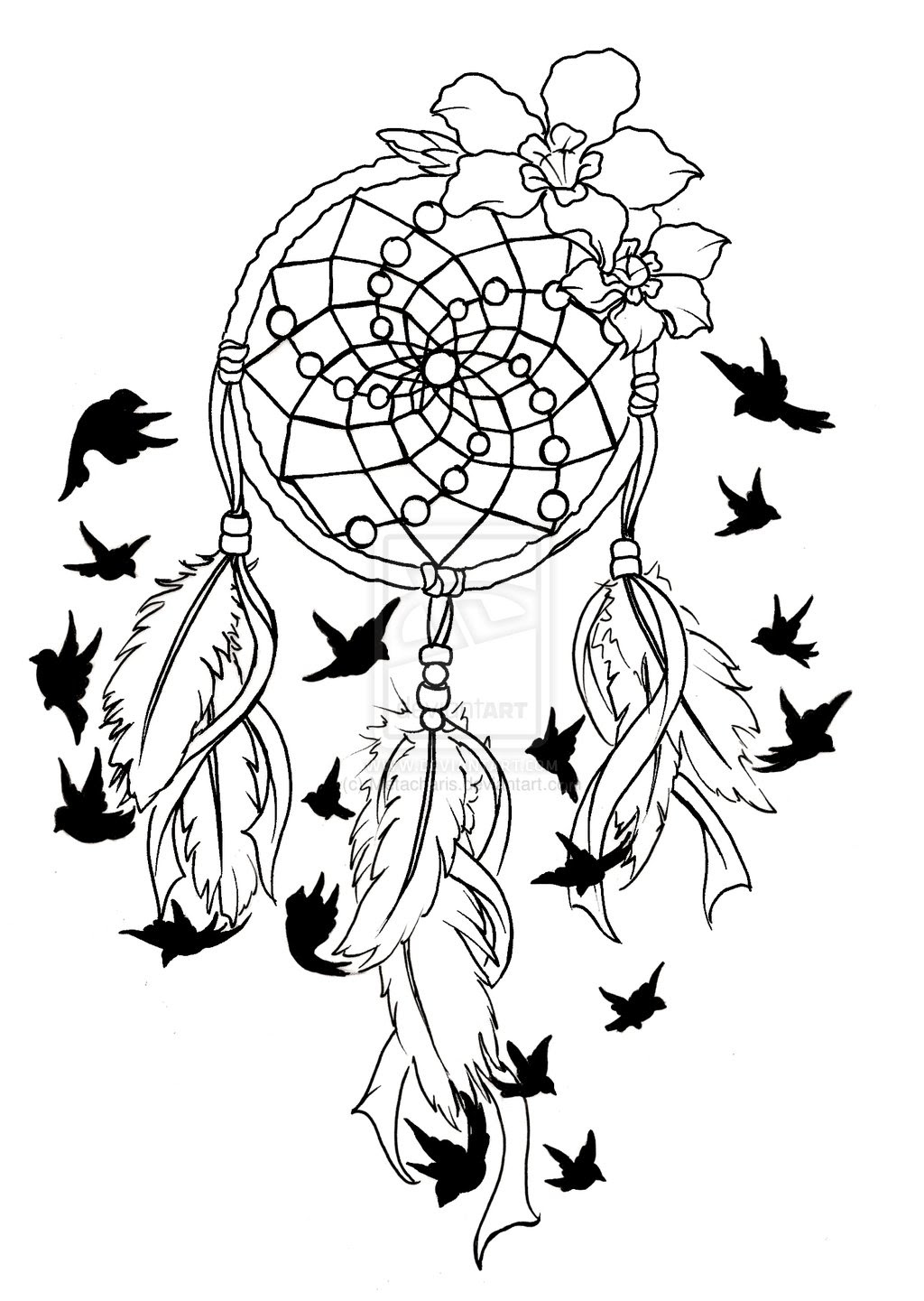 Dream Catchers Coloring Pages Coloring Pages Kids 19