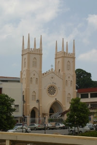Francis Xavier Church, Melaka, Malaysia