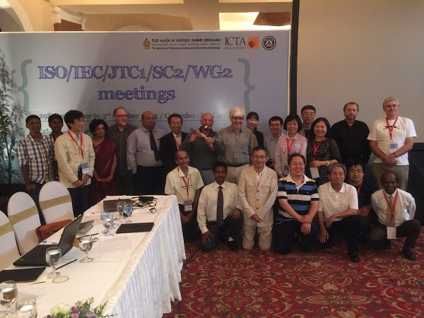 The WG2 Cabal at Colombo, Sri Lanka, October 2014