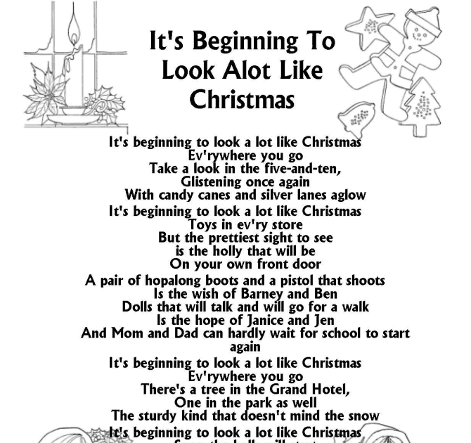The Christmas Song Lyrics - malaybicycle
