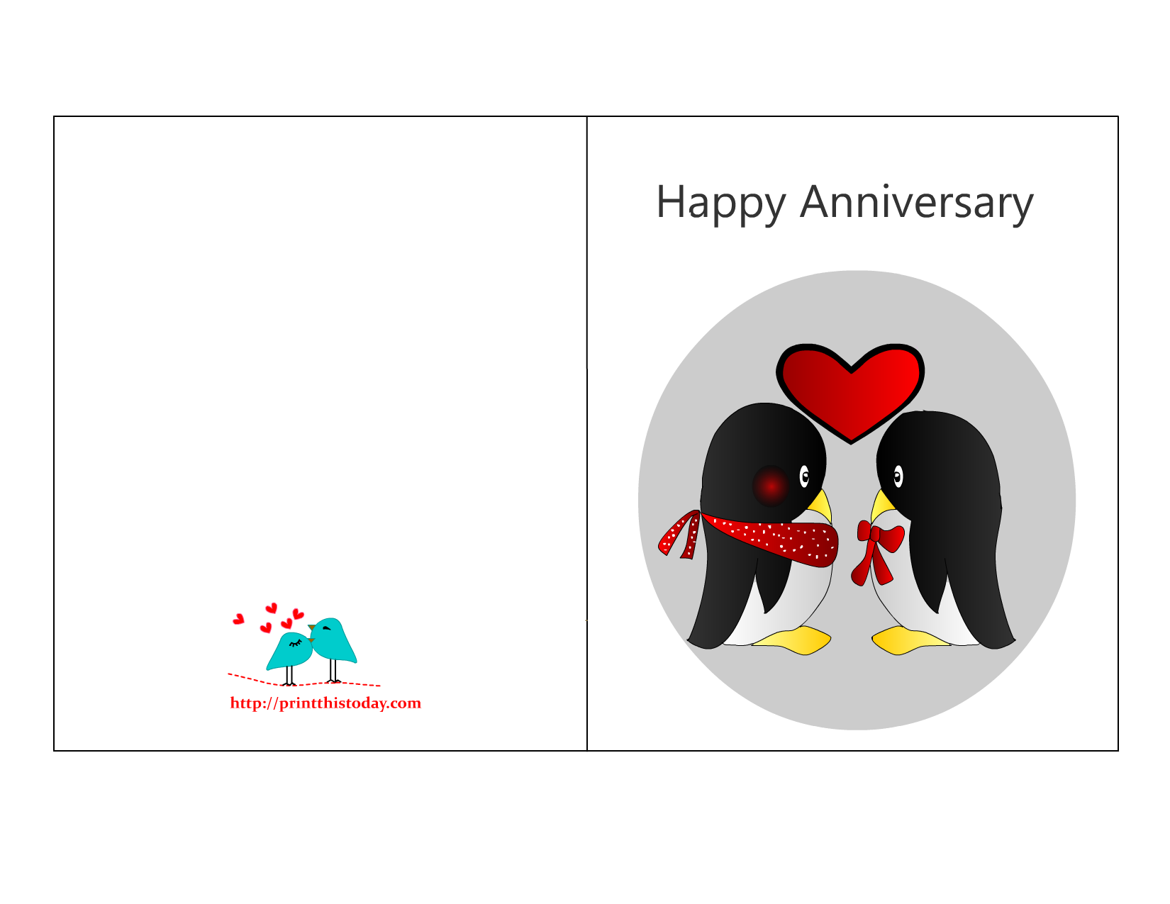 23+ Best Wedding Anniversary Cards To Print With Regard To Anniversary Card Template Word