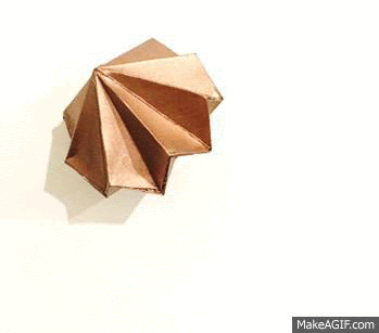 origami diamond on Make A Gif