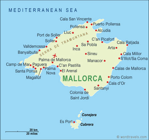 Paguera Mallorca Karta | Karta