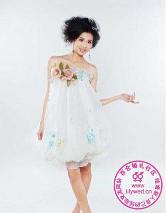 Short Modest Wedding Dresses Behind The Mute Button