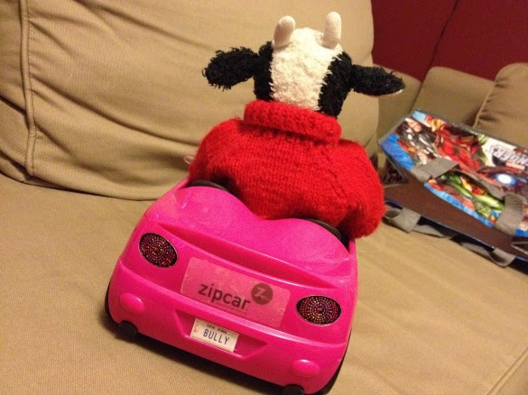 Bully you can drive my car / Yes I'm gonna drive through tar