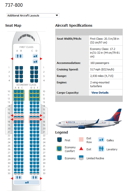 Boeing 737 800 Seat Map Maps Catalog Online