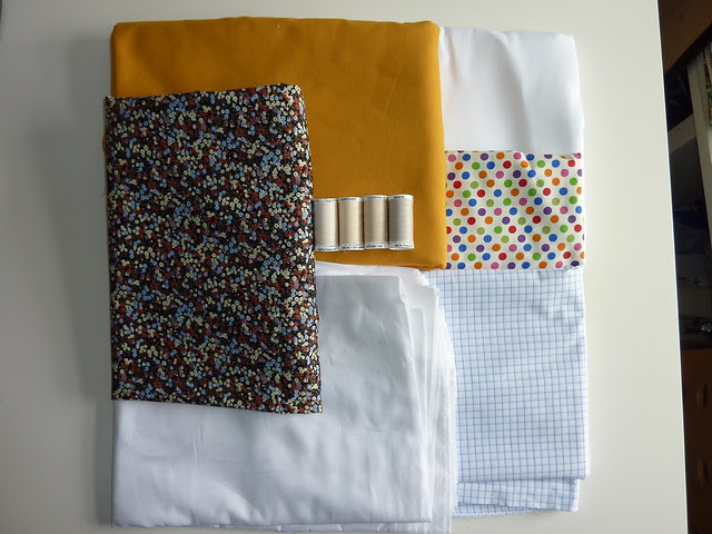 Fabrics bought at Barry's Fabrics