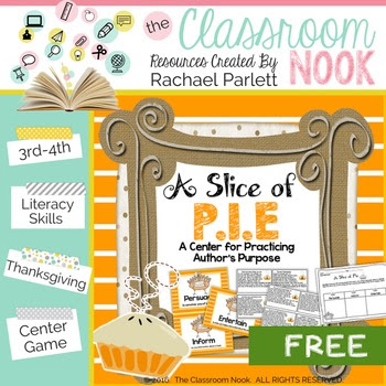A Slice of PIE - Thanksgiving Center for Practicing Author
