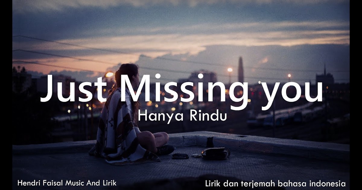 Hanya Rindu Dalam Bahasa Inggris