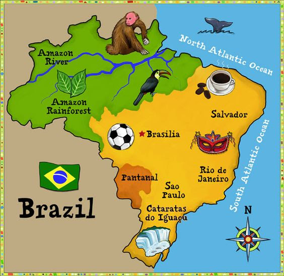 ++ 50 ++ amazon rainforest map drawing 294520 - Saesipapictu2k