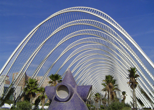 Alameda, City of the Arts and the Sciences of Valencia, Spain