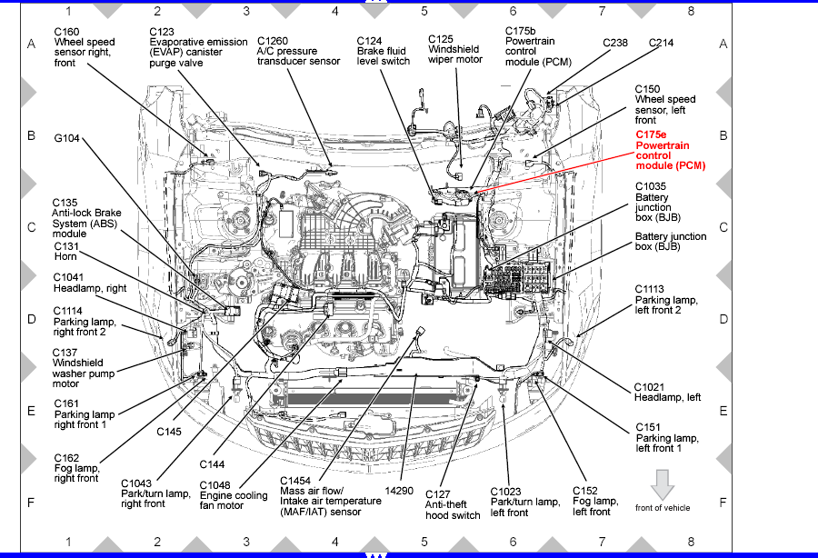 Ford Fusion Schematic