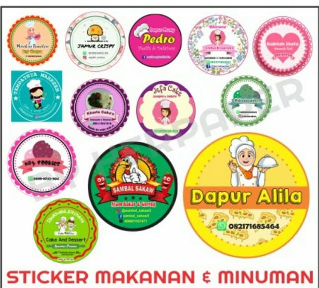 35+ Trend Terbaru Gambar Stiker Makanan Dan Minuman Aneka Stiker Keren