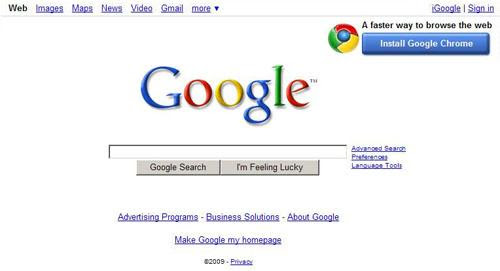 Google首页