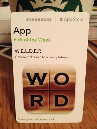Starbucks iTunes Pick of the Week - W.E.L.D.E.R.