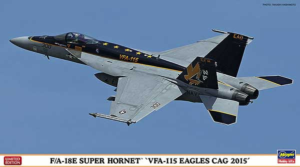 Hasegawa 1/72 F/A-18E SUPER HORNET 'VFA-115 EAGLES CAG 2015' (02175) English Color Guide & Paint Conversion Chart