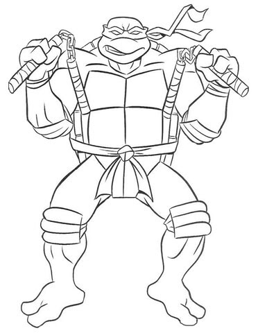 Disegni Da Colorare Tartarughe Ninja Coloratutto Website