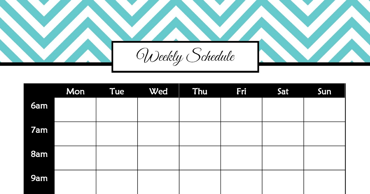 Weekly College Schedule Template Best Of Document Template