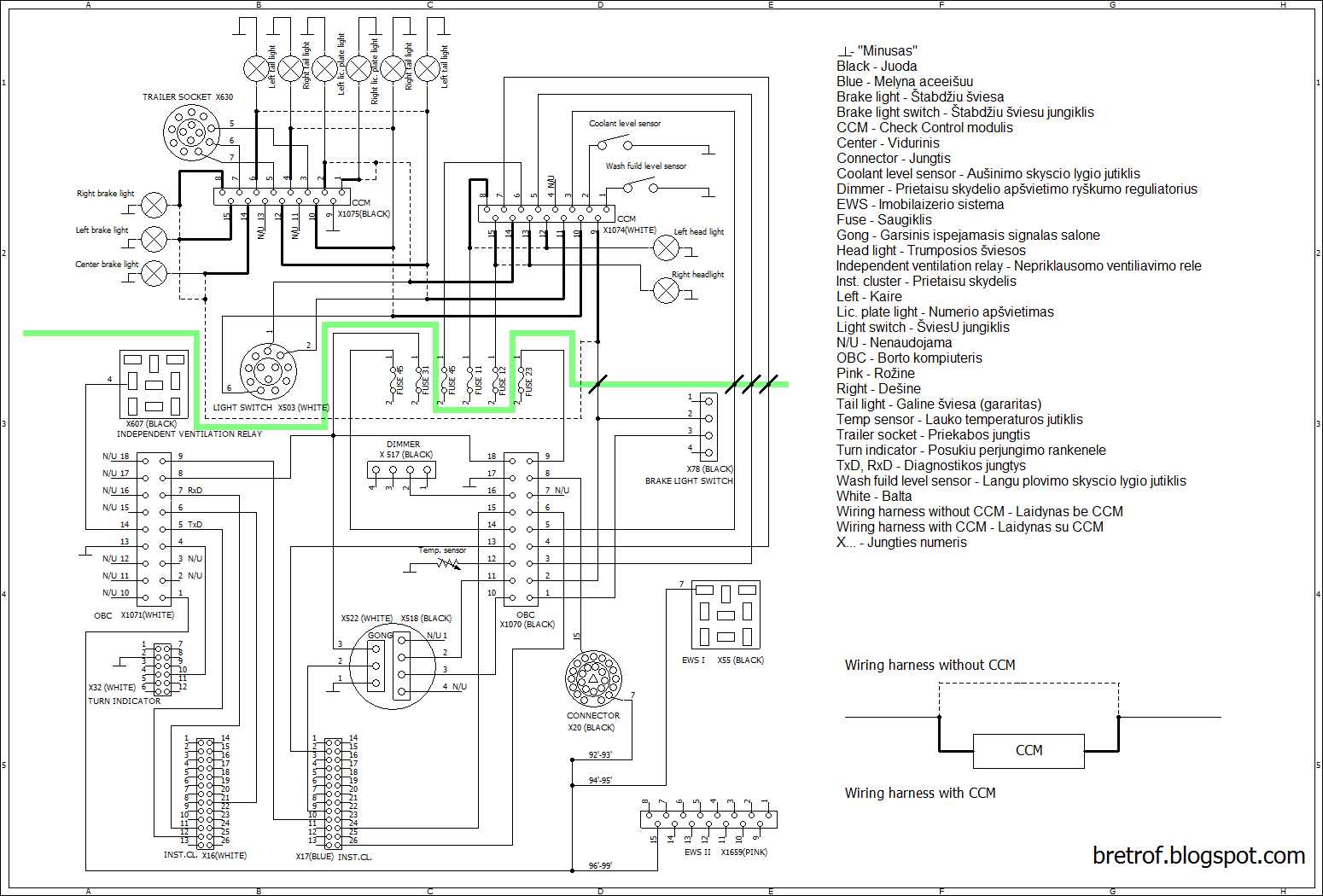 97 328i Wiring Diagram - Wiring Diagram Networks