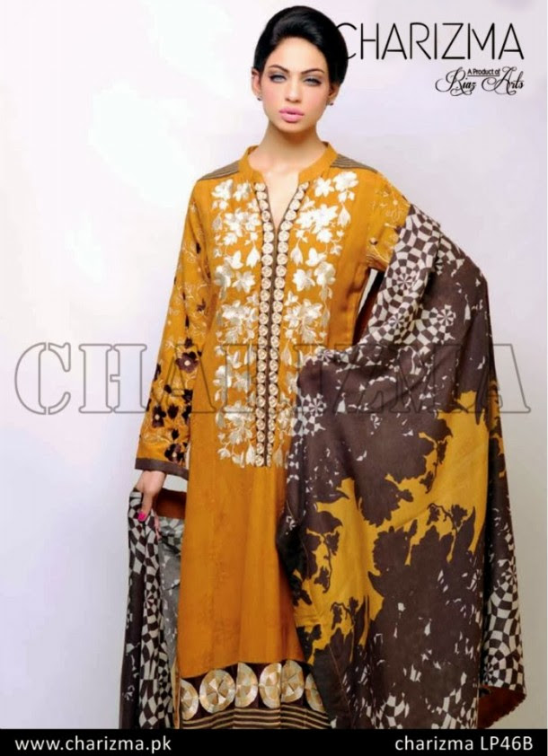 Beautiful-Girls-Wear-Stich-Embroidered-Clothes-New-Fashion-by-Charizma-Winter-Dress-2013-14-16 Beautiful-Girls-Wear-Stich-Embroidered-Clothes-New-Fashion-by-Charizma-Winter-Dress-2013-14-16