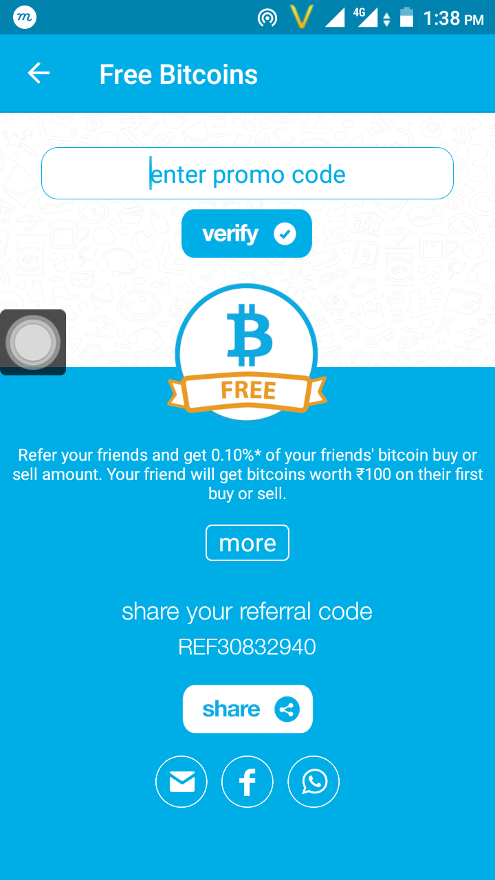 free bitcoin promo code 2022